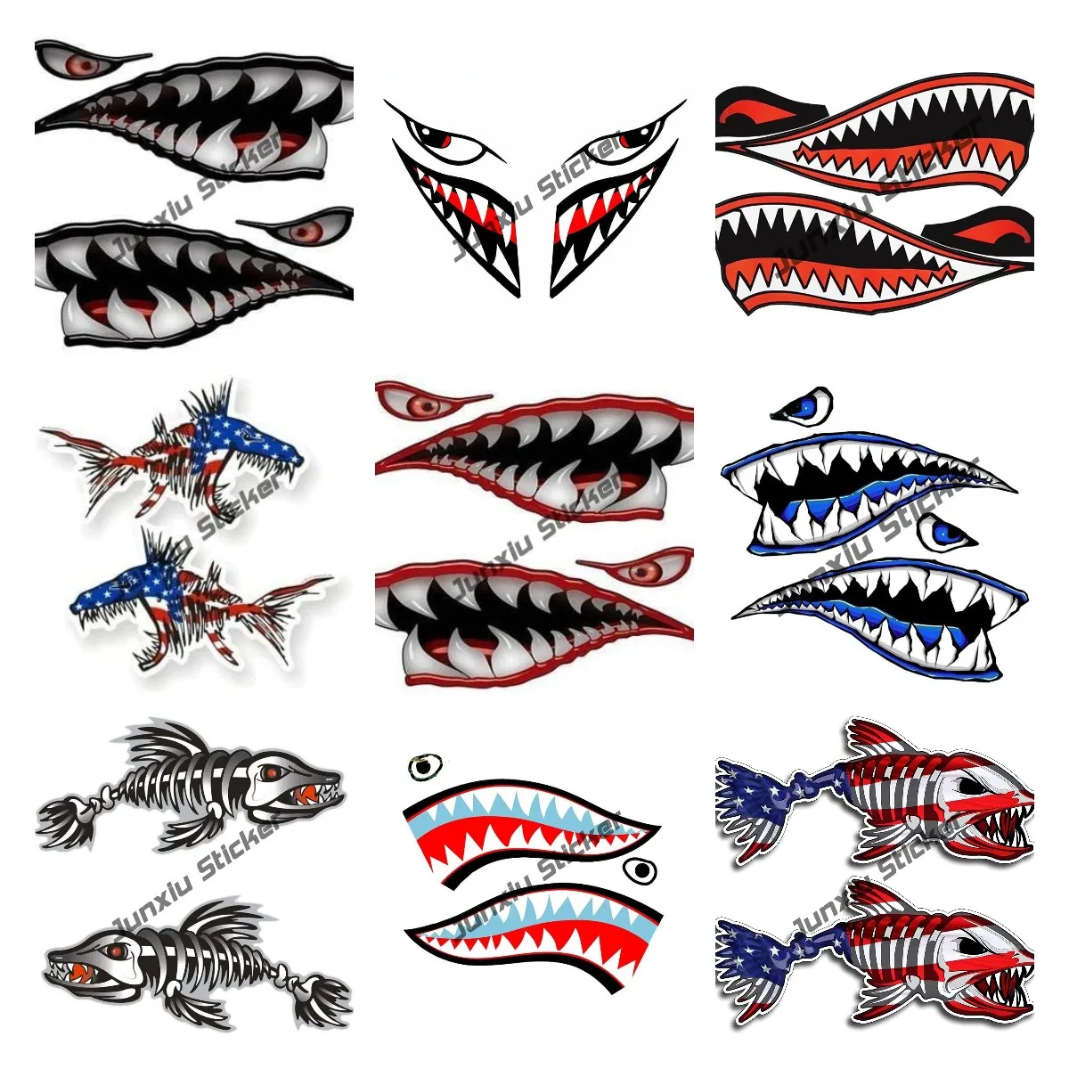 Wall Art Warhawk Shark Tiger S - Fishing Kayak Sit On Top review and price