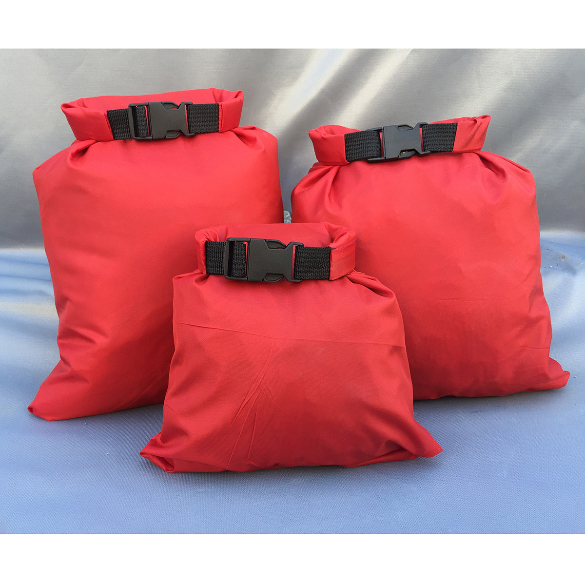 3Pcs Waterproof Dry Bag Pouch  - Fishing Kayak Storage Bag review and price