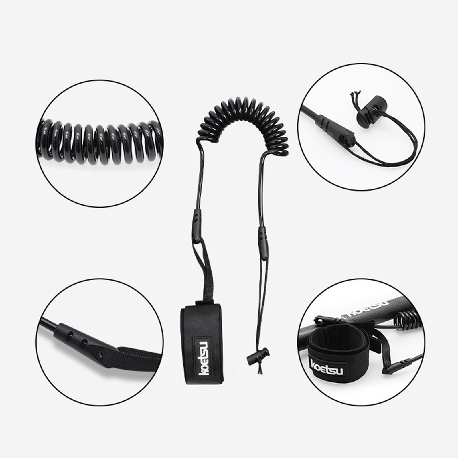 Kayak Paddle Leash Coiled Kaya - Fishing Kayak Paddle Leash review and price